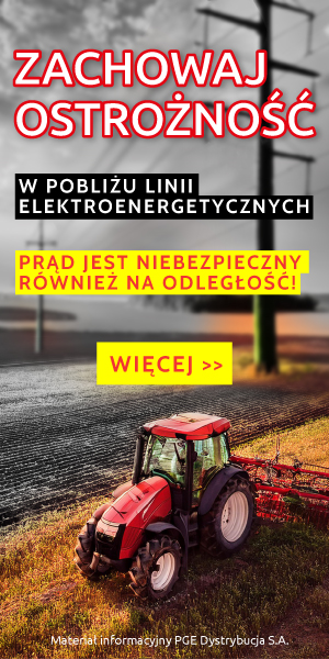 Zachowaj ostrożność - plakat