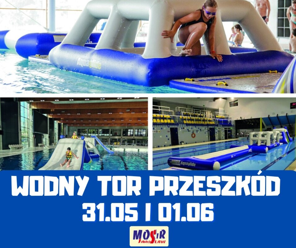 Wodny tor przeszkód MOSIR Jarosław