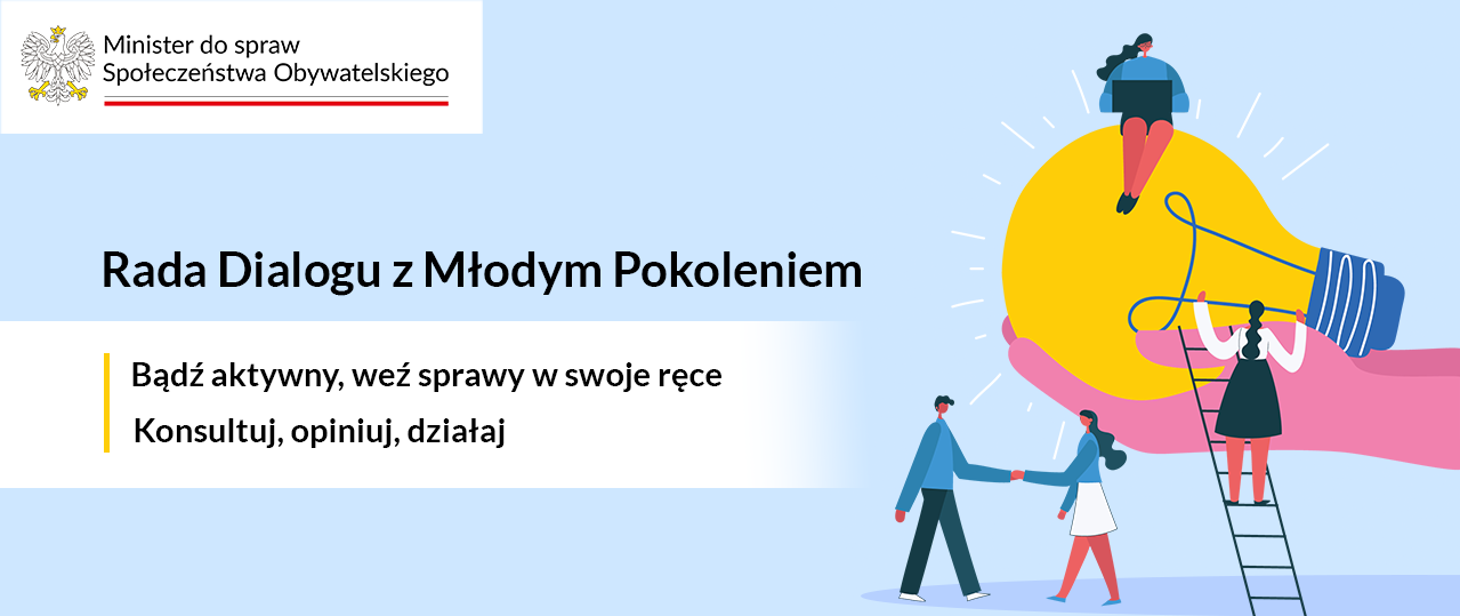 Nabór do Rady Dialogu z Młodym Pokoleniem. Twój głos może mieć realny wpływ